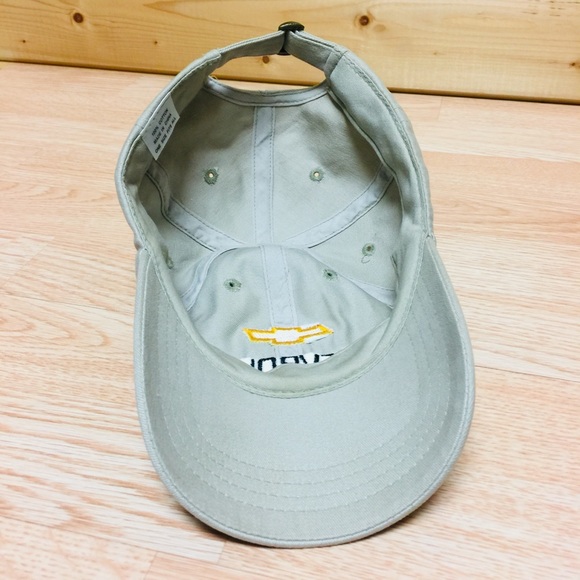 Chevrolet Khaki Beige Cap NWOT - Picture 5 of 6